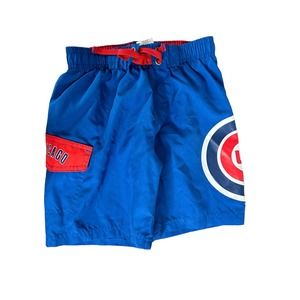 Genunine MLB Chicago Cubs Youth boys size 5 swim shorts